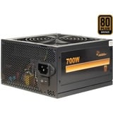 Inter-Tech Argus BPS-700, 700W voeding  Zwart, 4x PCIe