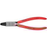 KNIPEX Borgveertangenset 001956 Rood/zwart, 4-delig