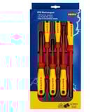 KNIPEX Schroevendraaierset 00 20 12 V02 VDE Rood/geel, 6-delig