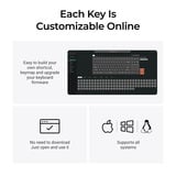 Keychron C1 Pro-M4 RGB mechanisch toetsenbord Grijs, US lay-out (QWERTY), Keychron Super Banana, 80% (TKL)	, RGB leds, OSA Double-Shot PBT, hot swap, 8000 Hz