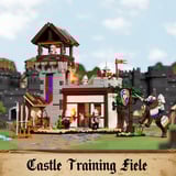 Lumibricks Middle Ages - Training Ground Constructiespeelgoed F9048