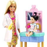 Mattel Barbie Carrièrepop - Kinderarts speelset 