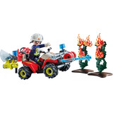 PLAYMOBIL Action Heroes - Brandweer Quad Constructiespeelgoed 71825