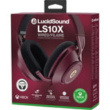 PowerA LucidSound LS10X Gen 2 bedrade gamingheadset voor Xbox Series X|S - Robijn over-ear gaming headset Donkerrood, Xbox Series X|S, Xbox One, Pc