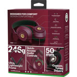 PowerA LucidSound LS10X Gen 2 bedrade gamingheadset voor Xbox Series X|S - Robijn over-ear gaming headset Donkerrood, Xbox Series X|S, Xbox One, Pc