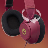 PowerA LucidSound LS10X Gen 2 bedrade gamingheadset voor Xbox Series X|S - Robijn over-ear gaming headset Donkerrood, Xbox Series X|S, Xbox One, Pc