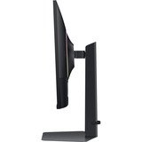 Samsung Odyssey G7 G70F 27" 4K UHD gaming monitor Zwart, 2x HDMI, DisplayPort, 2x USB-A, USB-B, 180 Hz / 360 Hz