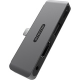Sitecom 4-in-1 iPad Multiport usb-hub Grijs