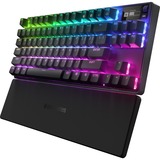 SteelSeries Apex Pro TKL Wireless, gaming toetsenbord Zwart, US lay-out, SteelSeries OmniPoint 2.0, RGB leds, Double shot PBT-keycaps, Bluetooth 5.0, 2,4 Ghz