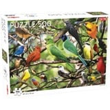 Tactic Puzzel Animals: Exotic Birds 500 stukjes