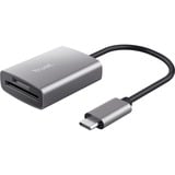 Trust Dalyx Snelle USB-kaartlezer van aluminium Aluminium