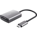 Trust Dalyx Snelle USB-kaartlezer van aluminium aluminium