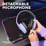 Trust GXT 491P Fayzo Draadloze gamingheadset over-ear gaming headset Lichtpaars, 2.4 GHz, Bluetooth