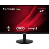 ViewSonic VG2709U-2K dockingmonitor met dubbele luidsprekers en Daisy Chain 27"  Zwart (mat), 1x HDMI, 1x DisplayPort, 1x DisplayPort uit, USB-C, USB-A ,100Hz