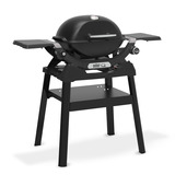 Weber Q 1200N gasbarbecue met zijtafels en compact onderstel Zwart, 1 Brander | Propaan/butaan