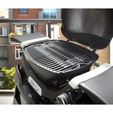 Weber Q 1200N gasbarbecue met zijtafels en compact onderstel Zwart, 1 Brander | Propaan/butaan