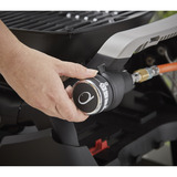 Weber Q 1200N gasbarbecue met zijtafels en compact onderstel Zwart, 1 Brander | Propaan/butaan