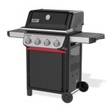 Weber Spirit E-410-gasbarbecue Zwart, 4 branders met extra zijbrander