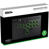 8BitDo Arcade Controller for Xbox Zwart, 2.4 GHz / USB, Xbox Series X|S, Xbox One, Pc