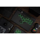 8BitDo Arcade Controller for Xbox Zwart, 2.4 GHz / USB, Xbox Series X|S, Xbox One, Pc