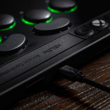 8BitDo Arcade Controller for Xbox Zwart, 2.4 GHz / USB, Xbox Series X|S, Xbox One, Pc