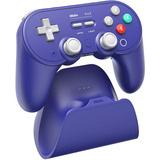 8BitDo Pro 3 Bluetooth Gamepad Paars/wit, Switch 1 & 2, PC, Android, 2.4 GHz / Bluetooth / USB