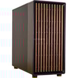 ALTERNATE Workstation Performance Ultra 7 pc-systeem Zwart/houtkleur | Core Ultra 7 265K | Intel Graphics | 32 GB | 2 TB SSD