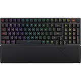 ASUS ROG STRIX SCOPE II 96 RX Wireless RGB mechanisch gaming toetsenbord Zwart, US lay-out (QWERTY), ROG RX Red, 96%, RGB leds, Hot-swappable, PBT Double-shot, Bluetooth | 2.4GHz | USB 2.0