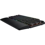 ASUS ROG STRIX SCOPE II 96 RX Wireless RGB mechanisch gaming toetsenbord Zwart, US lay-out (QWERTY), ROG RX Red, 96%, RGB leds, Hot-swappable, PBT Double-shot, Bluetooth | 2.4GHz | USB 2.0