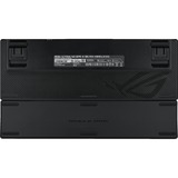 ASUS ROG STRIX SCOPE II 96 RX Wireless RGB mechanisch gaming toetsenbord Zwart, US lay-out (QWERTY), ROG RX Red, 96%, RGB leds, Hot-swappable, PBT Double-shot, Bluetooth | 2.4GHz | USB 2.0