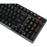 ASUS ROG STRIX SCOPE II 96 RX Wireless RGB mechanisch gaming toetsenbord Zwart, US lay-out (QWERTY), ROG RX Red, 96%, RGB leds, Hot-swappable, PBT Double-shot, Bluetooth | 2.4GHz | USB 2.0