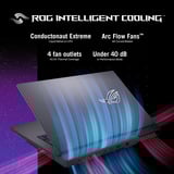 ASUS ROG Strix G17 G713PI-HX130W 17.3"  gaming laptop Grijs | R9 7940HX | RTX 4070 | 16 GB | 1 TB SSD