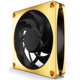 Alphacool Apex Stealth Metal case fan Goud/zwart, 4-pin PWM fan-connector