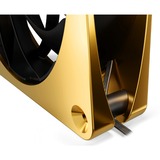 Alphacool Apex Stealth Metal case fan Goud/zwart, 4-pin PWM fan-connector