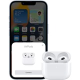 Apple AirPods (3e generatie) earbuds Wit, Incl. Lightning-oplaadcase, Bluetooth 5.0