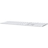 Apple Magic Keyboard met Touch ID en numeriek toetsenblok voor Mac-modellen met Apple silicon Witte toetsen, toetsenbord Zilver/wit, US lay-out