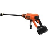 BLACK+DECKER BCPC18D1-QW 18V hogedrukreiniger Oranje/zwart, 18V 2.0Ah Accu en oplader inbegrepen