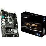 Biostar Bios H310MHG H310, socket 1151 moederbord