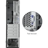 Chieftec BE-10B-300, 300W mini tower behuizing Zwart | 4x USB-A