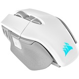 Corsair M65 RGB ULTRA WIRELESS gaming muis Wit/lichtgrijs, 26,000 DPI, USB | 2,4 GHz | Bluetooth