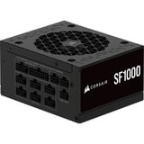 Corsair SF1000 modulaire 1000 watt voeding  Zwart, 1x 12V-2x6, 3x PCIe