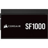 Corsair SF1000 modulaire 1000 watt voeding  Zwart, 1x 12V-2x6, 3x PCIe