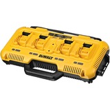 DEWALT 4-poort snellader oplader Geel/zwart