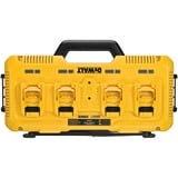 DEWALT 4-poort snellader oplader Geel/zwart