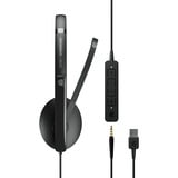EPOS ADAPT 165 USB II on-ear headset Zwart, Stereo, USB
