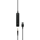 EPOS ADAPT 165 USB II on-ear headset Zwart, Stereo, USB