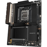 GIGABYTE X870E AERO X3D DARK WOOD socket AM5 moederbord Zwart/houtkleur, RAID, 2x 5 Gb-LAN, Wi-Fi 7, BT, Sound, ATX
