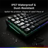 Glorious GMBK 75%, gaming toetsenbord Zwart, US lay-out, Membraan, 75%, RGB