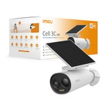 Imou Cell 3C All in One beveiligingscamera Wit, 100% Draadloos, met zonnepaneel