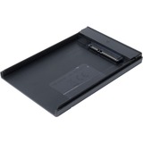 Inter-Tech HD-25620 2,5" HDD externe behuizing Zwart